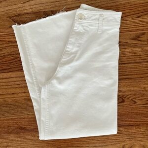Zara High Rise White Women's Jeans